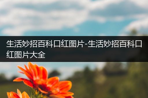 生活妙招百科口红图片-生活妙招百科口红图片大全