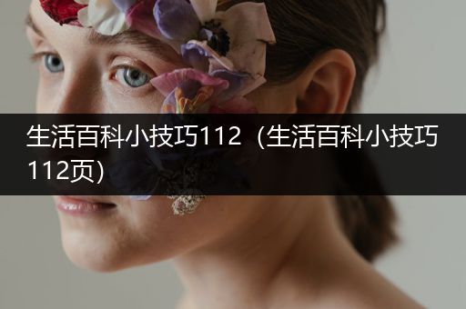 生活百科小技巧112（生活百科小技巧112页）