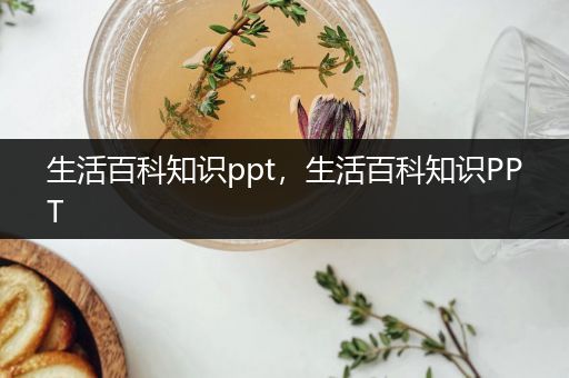 生活百科知识ppt，生活百科知识PPT