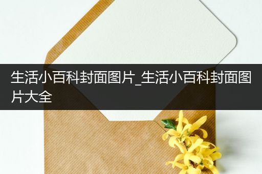 生活小百科封面图片_生活小百科封面图片大全