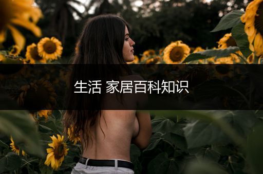 生活 家居百科知识