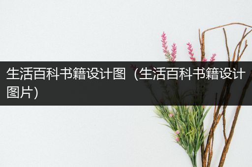 生活百科书籍设计图（生活百科书籍设计图片）