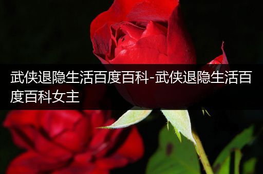 武侠退隐生活百度百科-武侠退隐生活百度百科女主