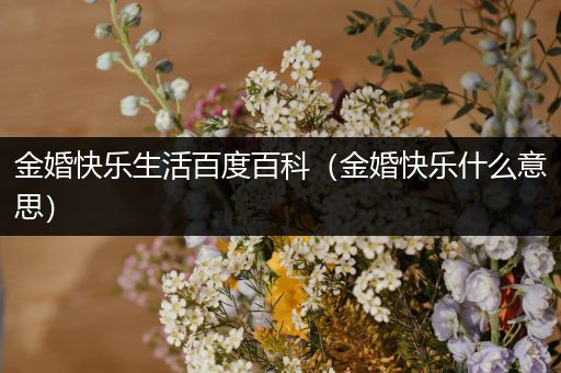 金婚快乐生活百度百科（金婚快乐什么意思）