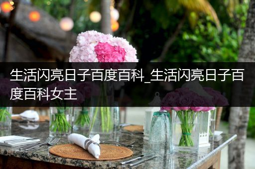 生活闪亮日子百度百科_生活闪亮日子百度百科女主