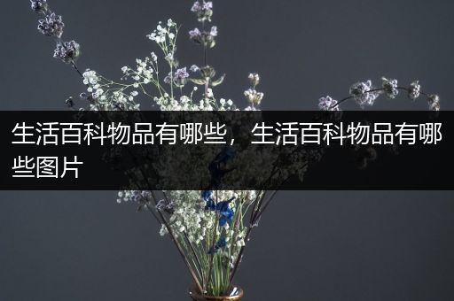 生活百科物品有哪些，生活百科物品有哪些图片