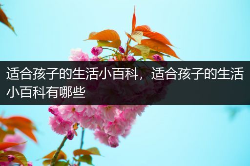 适合孩子的生活小百科，适合孩子的生活小百科有哪些