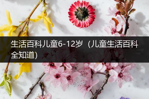 生活百科儿童6-12岁（儿童生活百科全知道）