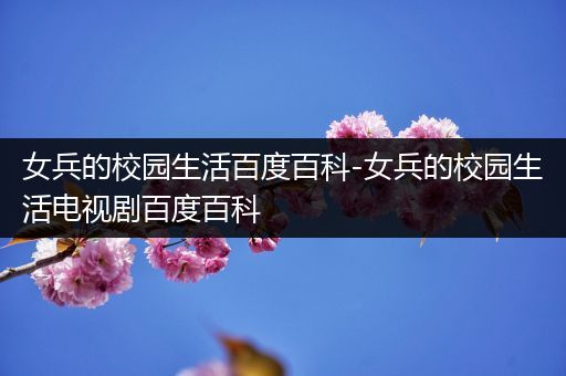 女兵的校园生活百度百科-女兵的校园生活电视剧百度百科