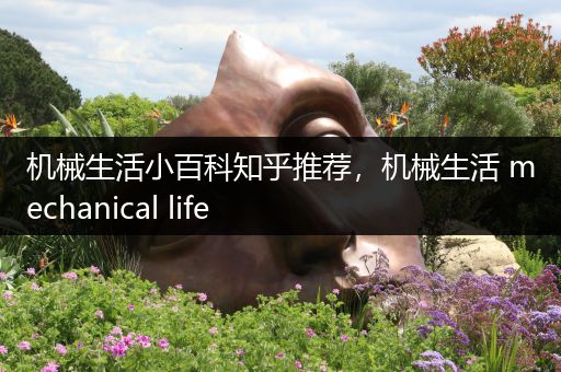 机械生活小百科知乎推荐，机械生活 mechanical life