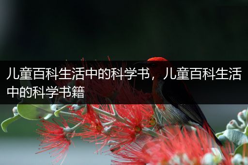 儿童百科生活中的科学书，儿童百科生活中的科学书籍