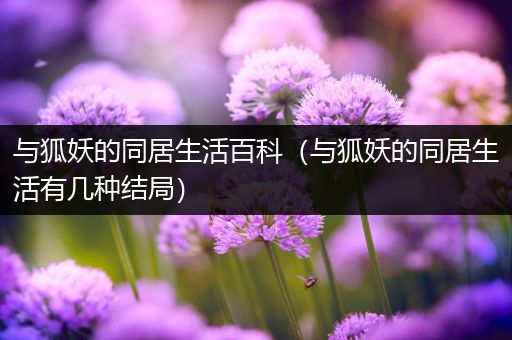 与狐妖的同居生活百科（与狐妖的同居生活有几种结局）