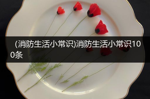 （消防生活小常识)消防生活小常识100条