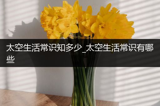 太空生活常识知多少_太空生活常识有哪些